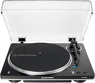 Audio-Technica AT-LP70XBT Platine automatique sans fil à entraînement par courroie (Noir/ Argent) - Image 1