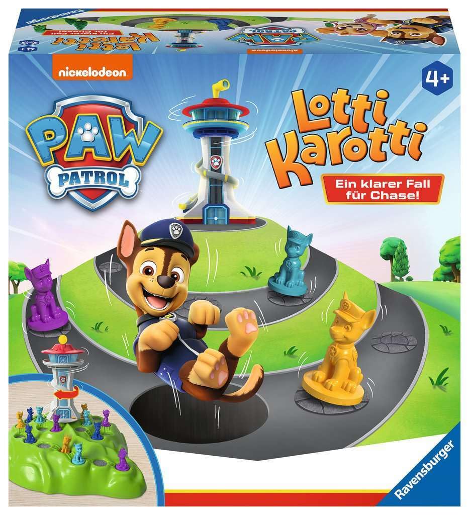 item_name: Ravensburger 22372 – Paw Patrol Carrot Classic Game with Heroes from the Paw Patrol Series, for 2 to 4 Children from 4 Years - Image 1