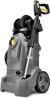 Kärcher HD 4/10 X Plus Classic Cold Water Pressure Washer, Working Pressure: 100 Bar, Flow Rate: 400 l/h, Weight: 19 kg, Hose: 8 m, High Pressure Gun, Lance, Rotabuse - Image 1