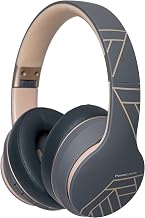 PowerLocus Casque Bluetooth sans Fil, P6 Casque Audio Bluetooth Hi-FI Stéréo avec 40Heures, Casque sans Fil et Filaire avec Micro Intégré, Assistant Vocal intégré pour iPhone,Samsung,iPad,Tablette,PC - Image 1