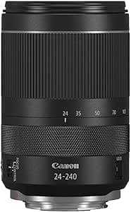 Canon RF 24-240mm F4-6.3 IS USM Telephoto Lens and Standard 10X Wide Angle Wildlife Landscape Street Compatible with Canon EOS R System