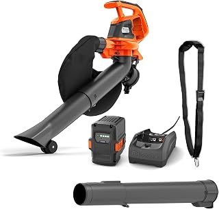 Husqvarna 120iBV : Souffleur à Batterie 36 V, Batterie et Chargeur Inclus, Force de soufflage 10 N, Tube réglable, Moteur sans balais, Silencieux et léger. Idéal pour l’Entretien du Jardin. - Image 1