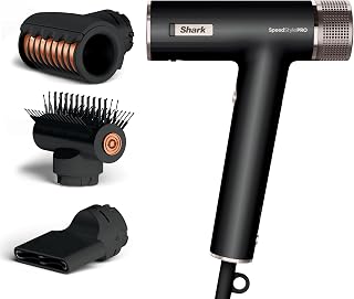 SpeedStyle Pro Hair Dryer, Ultra-Fast Hair Dryer, For Straight or Wavy Hair, Scalp Shield Technology, 3 Tips, Lightweight, Ionic, No Thermal Damage, Black HD731EU - Image 1