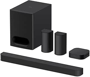 Sony BRAVIA Theatre System 6 – Wraparound Sound 5.1.2ch Channels | 1000 W | Rear Speakers and Subwoofer Included | Dolby Atmos | DTS:X | DSEE | Multi Stereo Party Mode | Easy Grip - Image 1