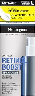 Neutrogena - Retinol Boost - Crème de nuit (50 ml), et crème de soin visage - Absorption rapide et anti-âge, avec rétinol - Extrait de feuille de myrte et acide hyaluronique - Crème rajeunissante - Image 1