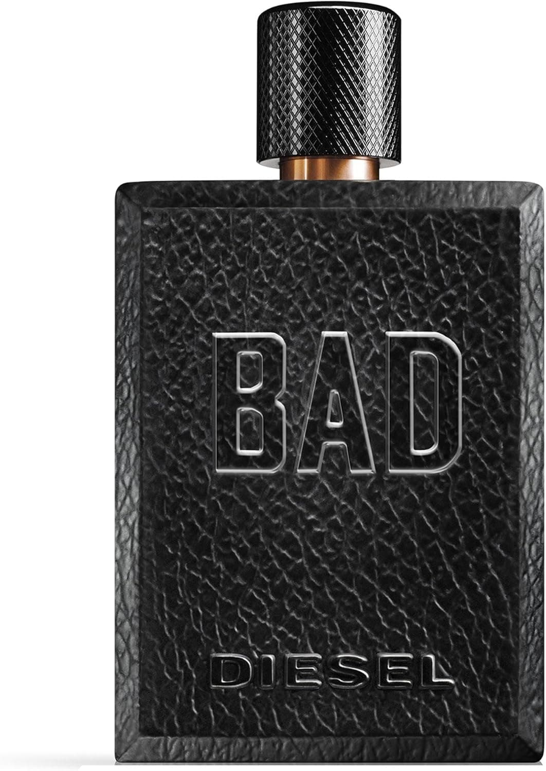 DIESEL Bad - Eau De Toilette Homme - Boisé - Accord Tabac, Caviar & Bergamote - Tenue Longue Durée - Spray Vaporisateur