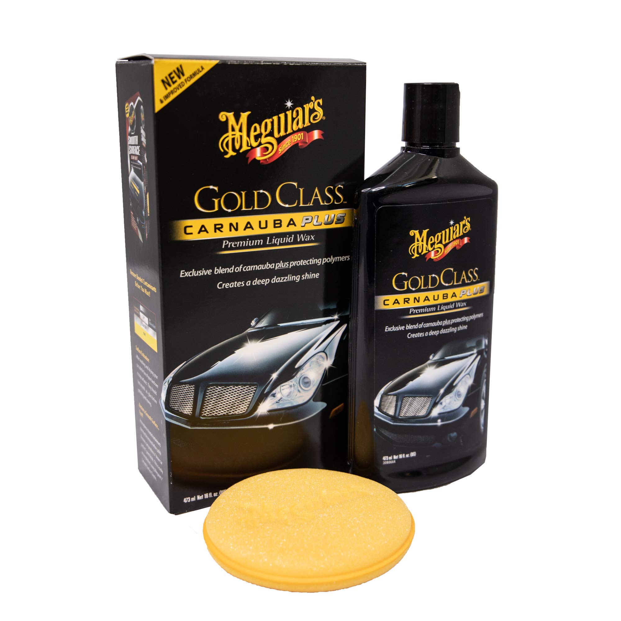 Meguiar's G7016EU Gold Class Carnauba Plus Shine Wax, 473 ml - Image 1