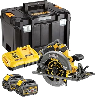 DeWalt DCS579T2 Scie circulaire sans fil FlexVolt 54 V 190 mm, batte 2 x 6 Ah, CHGR et boîte - Image 1