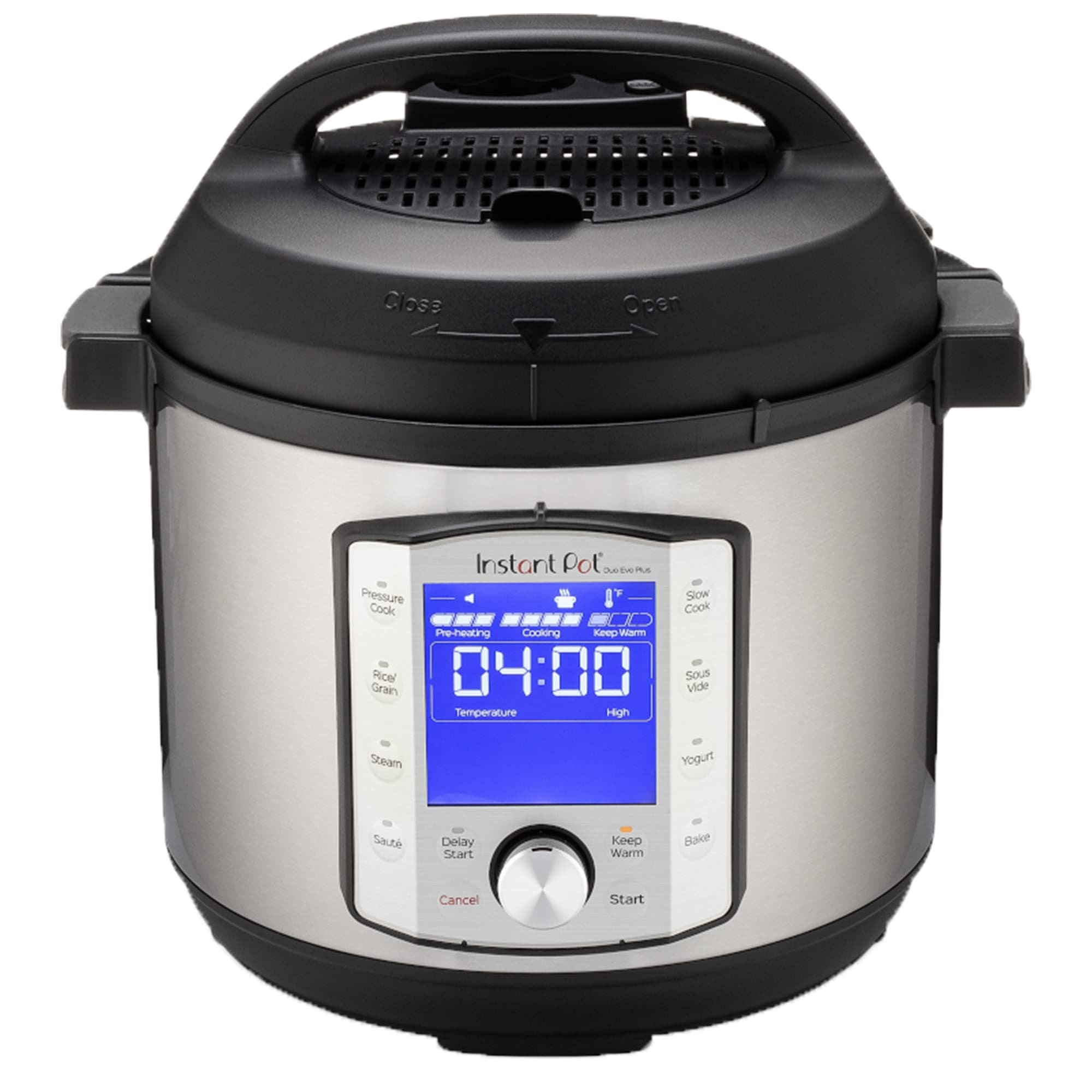 Instant Pot Duo Evo Plus 7.6 L Multicooker 10-in-1 – Snelkookpan – Pressure Cooker – Rijstkoker – Slowcooker – Stomer – Vacuum Cleaner (Instant Pot EV012011)