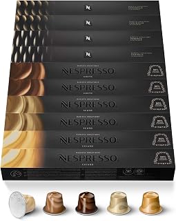 Nespresso Original - Bundle Barista Creations 100 Capsules - 20x Chiaro, 20x Scuro, 20x Corto, 20x Vaniglia, 20x Caramello - Image 1