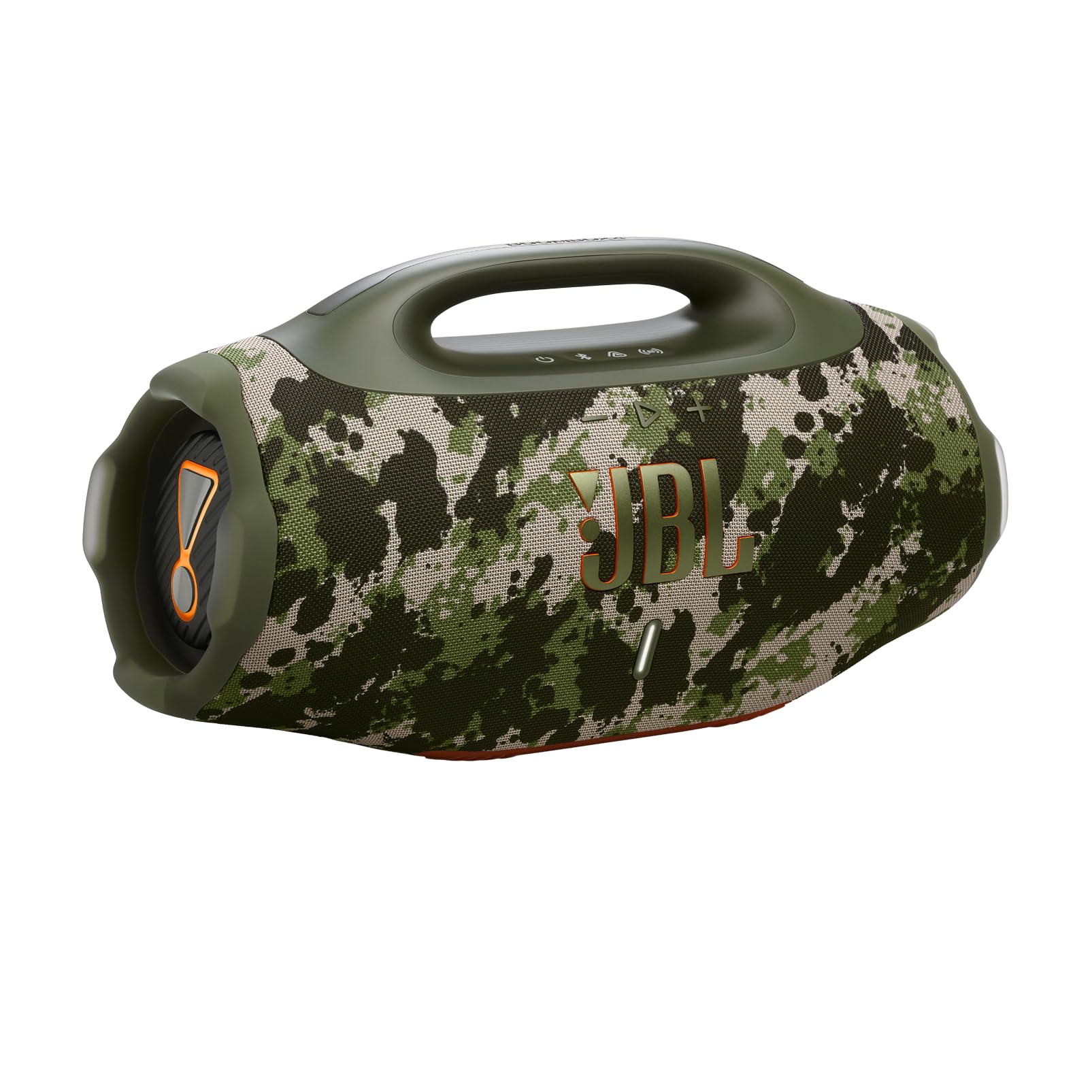 JBL Boombox 4, Portable Bluetooth Speaker, JBL Pro Sound, AI Sound Boost, Waterproof and Dustproof IP68, Up to 34 Hours of Battery Life, Auracast Multi-Speaker Connection, Camouflage - Image 1