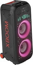 LG XBOOM Enceinte Bluetooth, karaoké Party Box avec éclairage Dynamique intégré, Portable à roulettes XL9 - Image 1