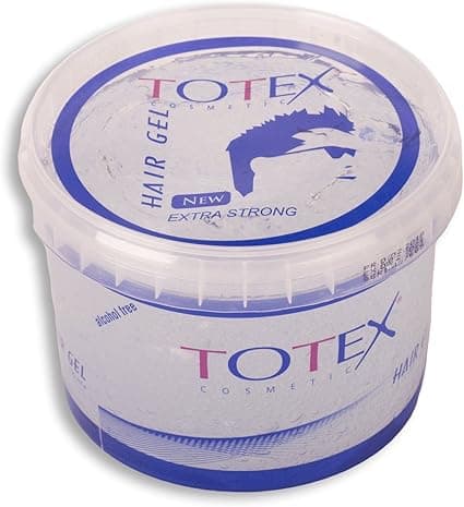 Totex Extra Strong Styling Gel 750ml | Clear Styling Gel with Hard and Shiny Effect | Alcohol-free Formula for Extra Strong Hold | Ideal for Creating Precise and Bright Hairstyles.