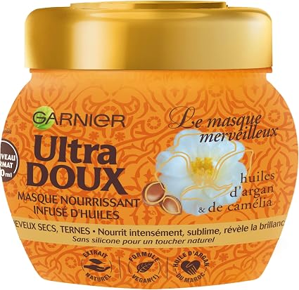 GARNIER Ultra Soft Marvelous Nourishing Mask Argan Oil Camellia - Image 1