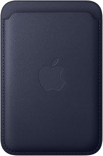 Apple Porte-Cartes en Tissage Fin pour iPhone avec MagSafe - Marine - Image 1