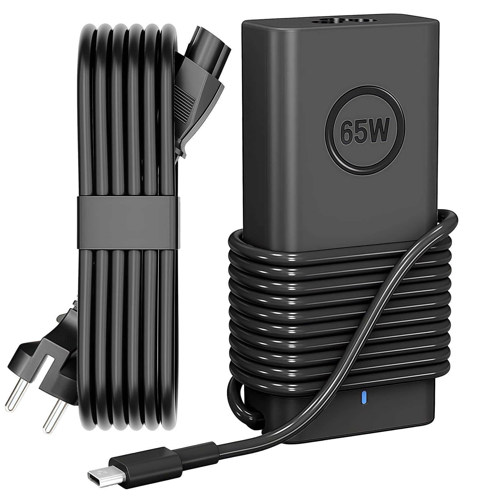 Replacement Dell 65W USB-C Laptop Charger, Applicable to Dell Latitude 5540 5420 7400 5440 7440 3540 5520 7420 5430 7390 7320 5530 7430 3440 7340 5320 740 5320 7440 5320 7440 5320 7440 10 73 30 7530 - Image 1