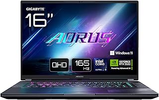 GIGABYTE AORUS Elite 16 BWH Ordinateur Portable Gaming - 16,0“, 165Hz WQXGA, Intel Ultra 9 275HX, RTX 5070, 32Go DDR5, 2xSSD Gen4 1To, Windows 11 Pro, Garantie 2 Ans, AORUS Elite 16 BWHC3FRC65SP - Image 1