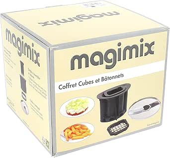 MAGIMIX Robot Accessory Set Cubes and Sticks 17639, Black / White, L - Image 1