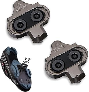Bicycle Pedal Chims Compatible with Shimano SPD SM-SH51, Bike Shims, Road Bike Pedal Plates, Non-Slip Cycling Chims, for Indoor Cycling, for Men and Women