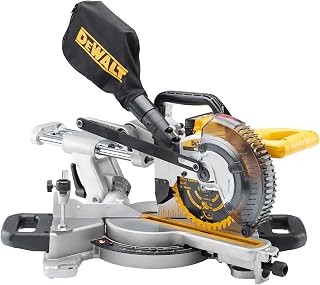 DEWALT - Scie à Onglets Radiale XR 18V Li-ion - DCS365N-XJ - Socle Stable en Aluminium sans Fil avec Système XPS - Vitesse 3750 tr/min - Inclinaison de la Lame de 48° - Lame Ø184mm - 590W - Image 1