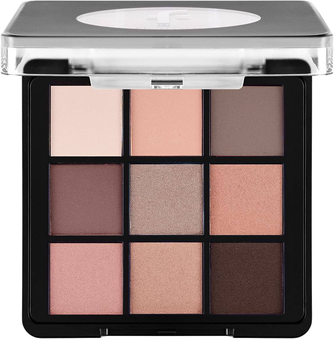 Flormar Palette Fard à Paupières – 9 Teintes aux Finitions Mates & Scintillantes – Texture Crémeuse, Haute Pigmentation & Longue Tenue – Maquillage des Yeux Naturel ou Intense, 005 Nude Dude - Image 1