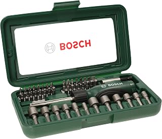 Bosch Accessories 46 pièces Coffret de vissage (PH, PZ, S, HEX, T, douilles pour vis hexagonales, Accessoire Perceuse) - Image 1