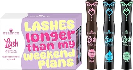 essence Lash PRINCESS false lash effect mascaras effect false eyelashes, lengthening (1pcs) - Image 1