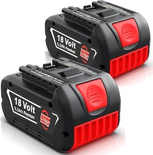 2X Batterie de Rechange pour Bosch Batterie 18V 8000mAh Li-ION Batterie d'outils pour Bosch 18V BAT618 BAT618G BAT619 BAT619G BAT610G BAT610 BAT609 BAT609G BAT612 BAT622 - Image 1
