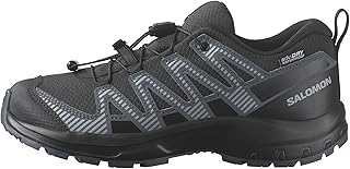 XA Pro V8 Climasalomon Chaussures Imperméables unisexes randonnée marche pour enfants Fit précis Adhérence tout-terrain Look sportif - Image 1