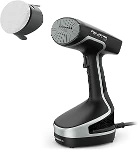 Rowenta Steam Force DR8250 Steam Brush, 200 W, Continuous Steam 30 g/min and Steam Stroke 90 g/min, Fast Heating, Cleans and Sanitizes, 2 Steam Settings, All Textile Types - Image 1