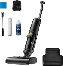 Eureka NEW400 Aspirateur Laveur sans Fil pour Sols Durs,Aspirateur Balai sans Fil Sec et Humide,Autonettoyant,Aspirateur Laveur Eau et Poussière,Longue Autonomie,pour Les Saletés Collantes,Sols Durs - Image 1