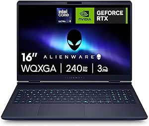 Alienware 16x Aurora AC16251-16 inch WQXGA 240Hz G-Sync Gaming Laptop PC Intel Core Ultra 9 275HX Series 2, NVIDIA GeForce RTX 5070, 32GB RAM, 1TB SSD, Windows 11 Home, AlienFX Azerty RGB Keyboard - Image 1
