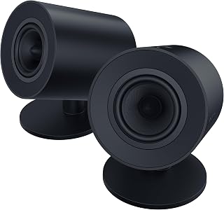 Razer Nommo V2 X - Enceintes de Gaming 2.0 à Large Bande pour PC (Deux Haut-Parleurs à Large Bande de 3 Pouces, THX Spatial Audio, Compatibilité Multiplateforme) Noir - Image 1