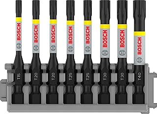 Bosch 8x Embout PRO Torx Impact (170 x 120 mm, Professional Accessoire Visseuse, Visseuse) - Image 1