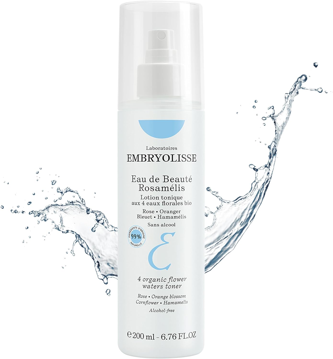 Embryolisse Eau de Beauté Rosamelis 200 ml - Image 1