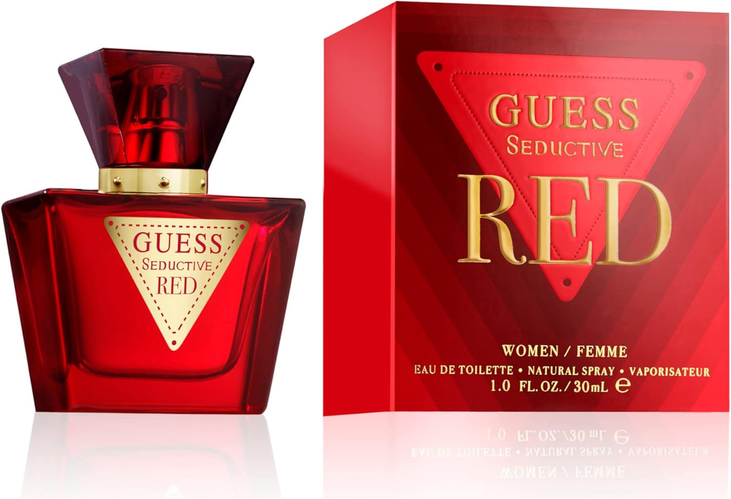 GUESS Seductive Red, Eau de Toilette pour Femme, Parfum Gourmand, Parfum Sensuel Longue Durée - Image 1