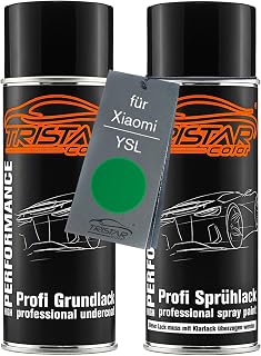 TRISTARcolor Peinture voiture Kit bombes de peinture pour Xiaomi YSL Yun Shan LV Metallic Internal Peinture de fond peinture de base aérosol 400 ml - Image 1