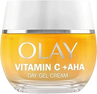 Vitamin C Gel-Moisturizing Day Cream for the Face, AHA Care, 99% Pure Niacinamide and Vitamin E. Radiance Care: Anti-Dark Spots, Evens, Moisturizes. No Greasy or Sticky Effects. 50 ml