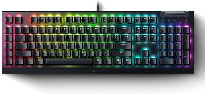 Razer BlackWidow V4 X - Mechanical Gaming Keyboard with Razer Chroma RGB - US Green - Image 1