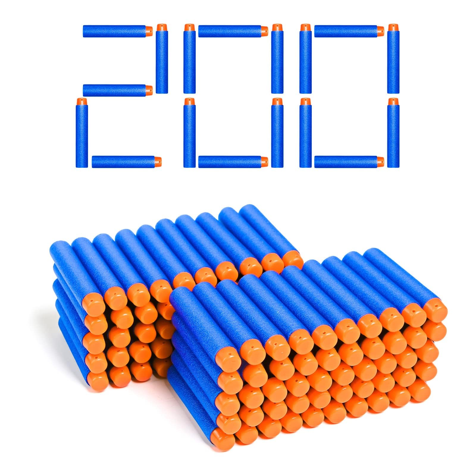200 Darts for Nerf Fortnite Guns, Toy Bullets Refill Darts Foam Fits Nerf Fortnite Guns - Image 1