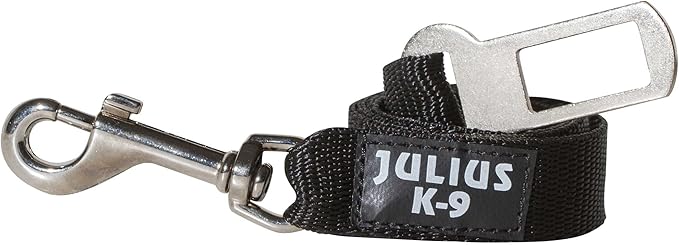 Julius-K9 Car Seat Belt Adapter for Dogs, Size: 1, Black - Image 1