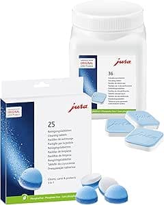 Jura Combination pack - 25 cleaning tablets + 36 descaling tablets