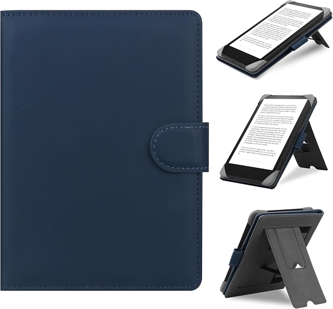 HoYiXi Universal Case for 6.8 Inches, 7 Inches eReader Compatible with Pocketbook/Tolino/Sony E-Book Reader Kindle Paperwhite/Kobo Clara HD/Kobo Clara 2E,6 Inch,6.8 Inch,7 Inches Case Cover with - Image 1