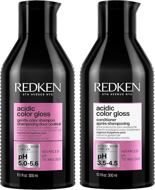 Redken, Protective Routine for Coloured Hair, Prolongs and Enhances Colour, Shine and Hydration, Formula with Acid PH, Vitamin E and Arginine, Acidic Color Gloss - Image 1