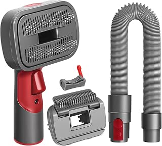 Brosse Aspirateur pour Chiens 2 en 1 Compatible avec Dyson Gen5 V15 V12 V11 V8 V7, idéale pour éliminer les poils lâches, les squames, le sous-poil et les nœuds - Image 1