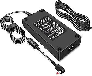 180W Power Supply for Acer Nitro 5 7 AN515-53 AN515-54 AN515-55 AN517-41 AN715-52 AN715-55, Predator Helios 300 PH317-51 PH317-52 and Predator Triton 300 0 PT31 4-51 Laptop Charger - Image 1