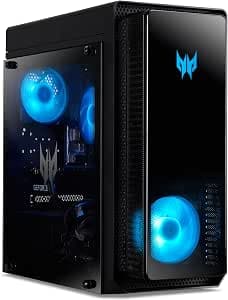 Acer Predator Orion 3000 PO3-655 - Tower - Core i7 i7-14700F / 2.1 GHz - RAM 16 GB - SSD 512 GB - GeForce RTX 4060 - Wi-Fi 6E, Bluetooth, 1GbE - WLAN: 802.11a/b/g/n/ac/ax (Wi-Fi 6E)