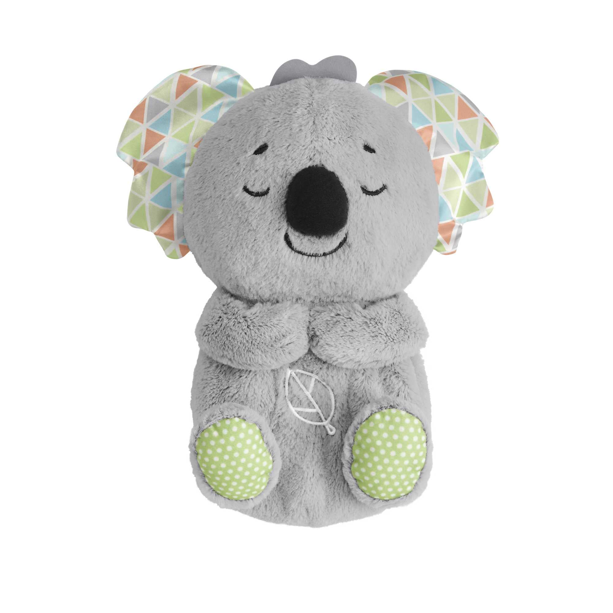 Fisher-Price Mon Koala Cuddles Bonne Nuit | Koala Plush Toy for Babies from Birth | Soft and Soothing Plush Night Light that Breathe and Lights | Baby Gift for Baby Girls or Boys, HBP87 - Image 1