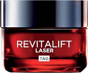 L'Oreal Paris Triple Power Anti-Aging Day Cream for Women: Wrinkle Relief, With Pro-Retinol, Hyaluronic Acid & Vitamin C - Revitalift Laser, Firming Moisturizer, 1 x 50 ml - Image 1