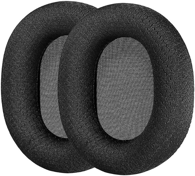 Ear Pads for SteelSeries Arctis 1/3/5/7/7P/7X Headset, Replacement Earpiece for SteelSeries Arctis 9/9X/Pro Headset, Memory Sponge Network (Black) - Image 1